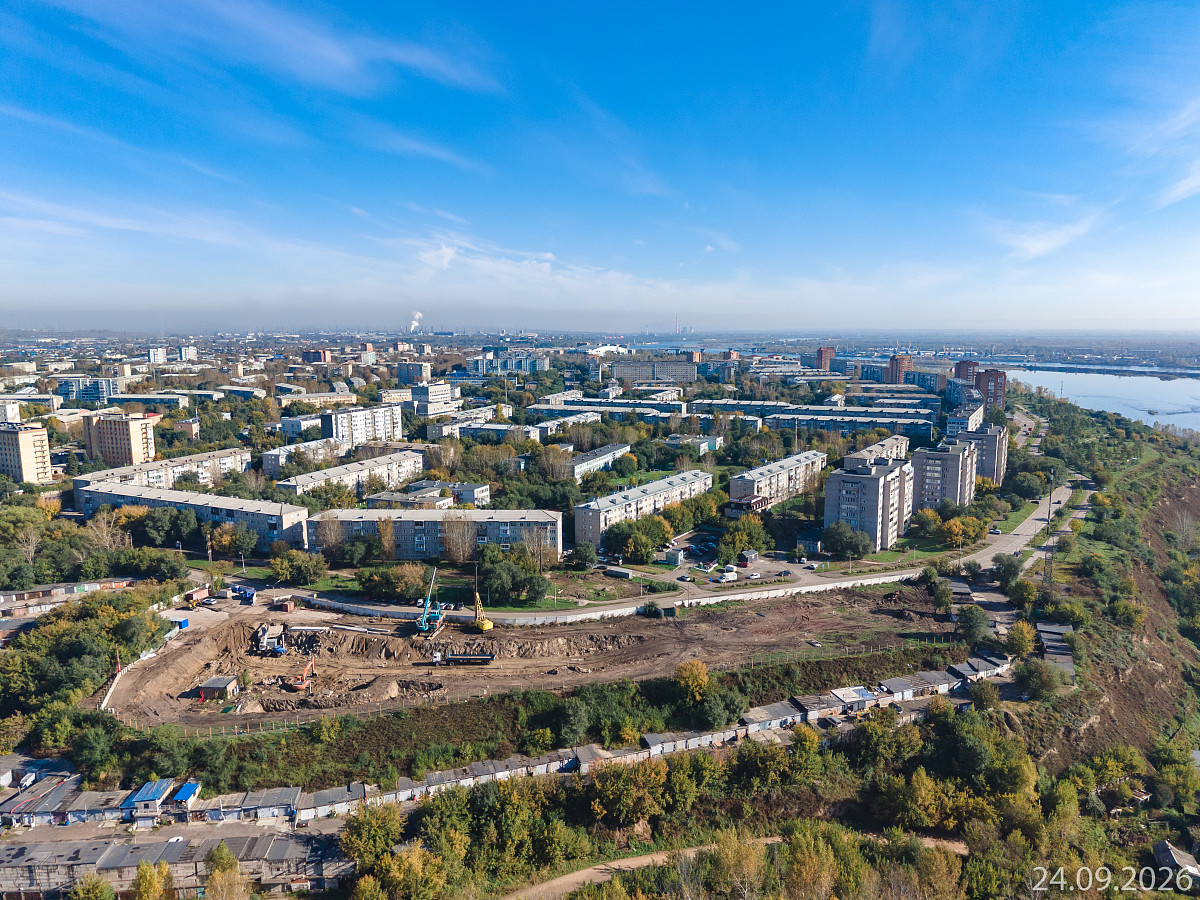 Ход строительства «Дома на Ульяновском» — сентябрь 2026