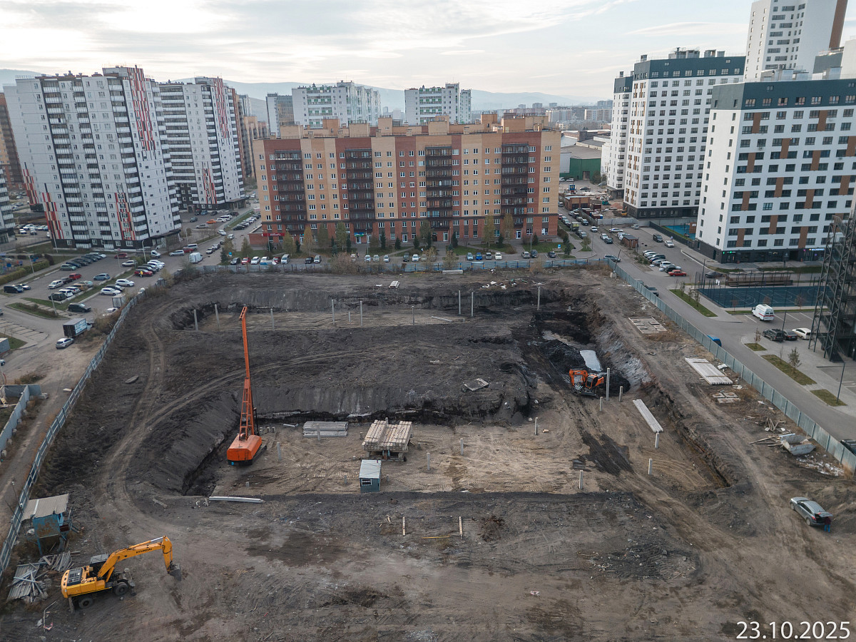 Ход строительства прогресс-кварталов «Перемены» — октябрь 2025