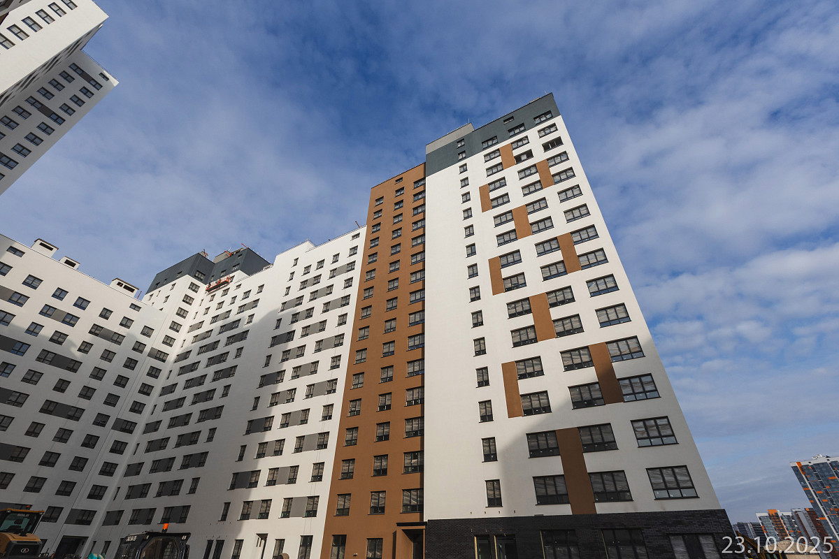 Ход строительства прогресс-кварталов «Перемены» — октябрь 2025